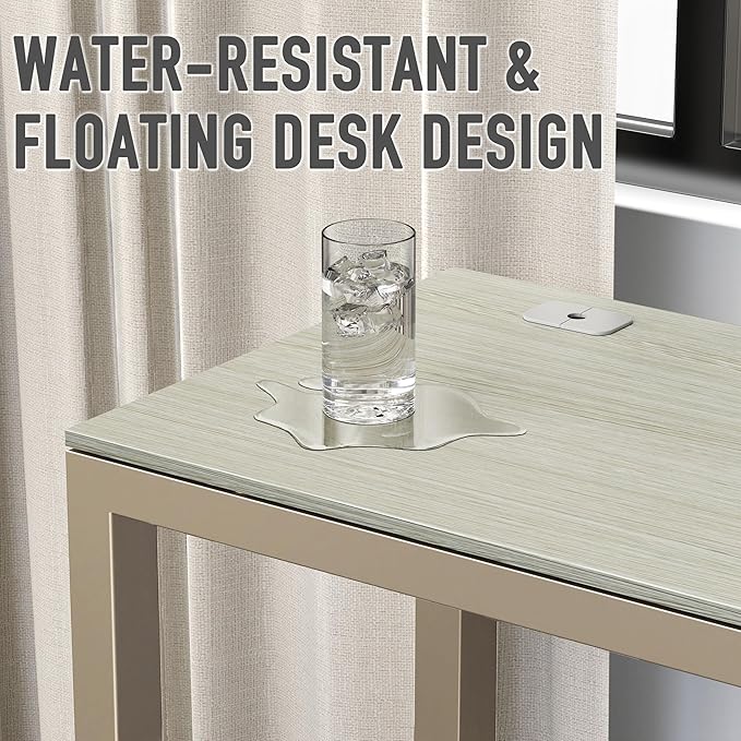 SHW 48-Inch Commercial-Grade Office Computer Desk, Maple
