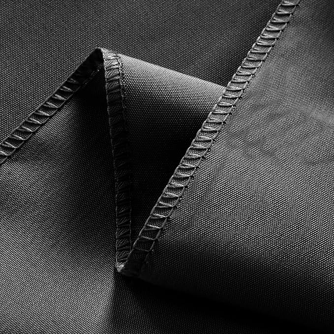 2-Pack 60x120 inch Grey Table Cloths, Solid Stain and Wrinkle Resistant Oblong Tablecloth, Premium Plain Weave Polyester Fabric Rectangle Table Linen Covers for Hotel, Wedding