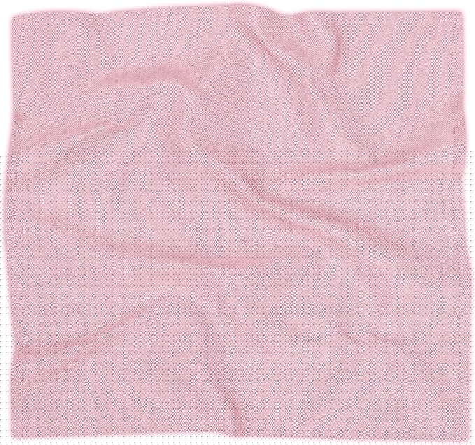 Ruvanti Cloth Napkins Set of 12, 18x18 Reusable Napkins Cloth Washable, Soft & Durable Table Napkin, Poly Cotton Fabric Dinner Napkins for Parties, Christmas, Thanksgiving, Weddings - Pink